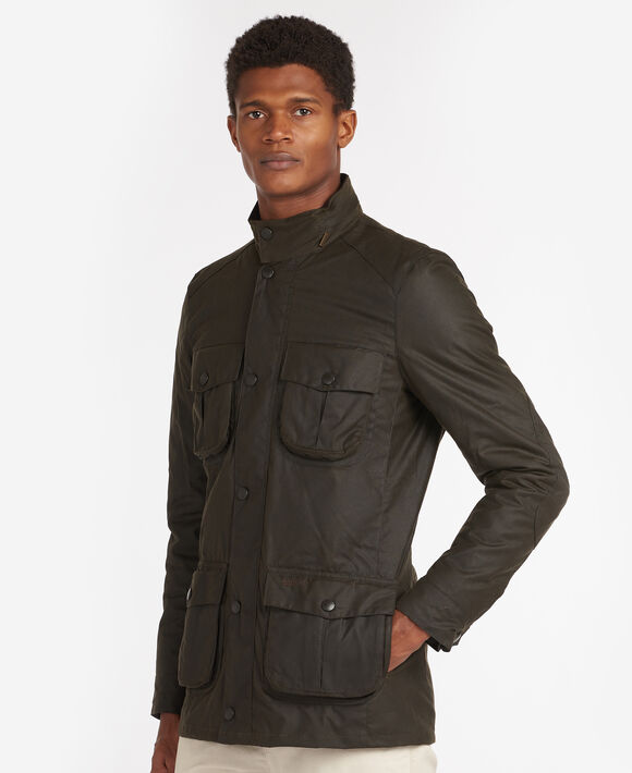 Corbridge Wax Jacket: Olive