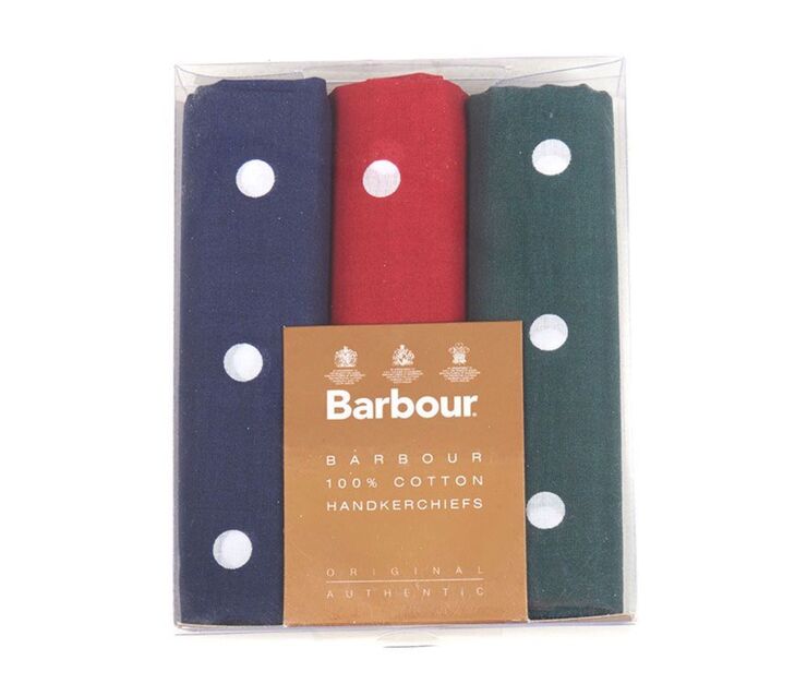 Barbour Handkerchiefs Gift Box Set