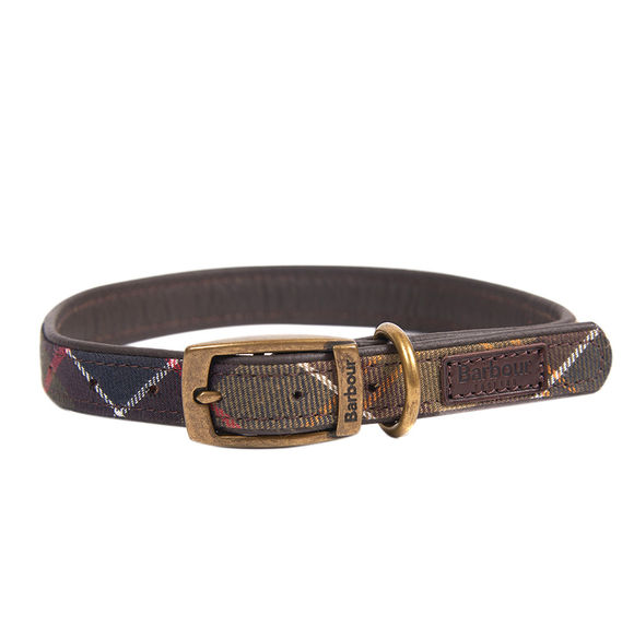 Barbour Tartan Dog Collar: Classic