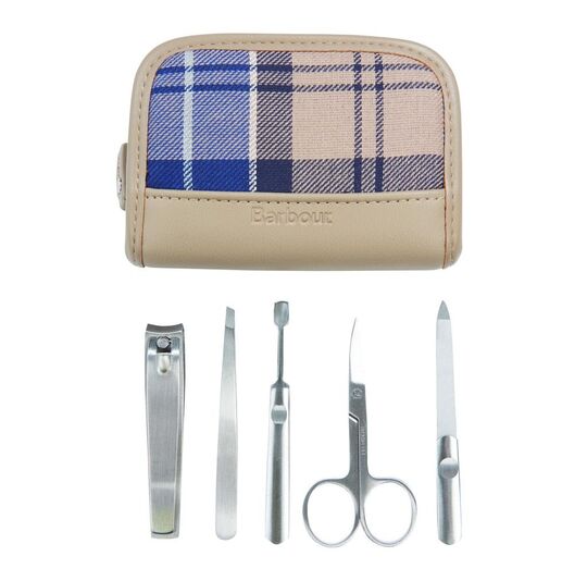 Barbour Tartan Manicure Kit