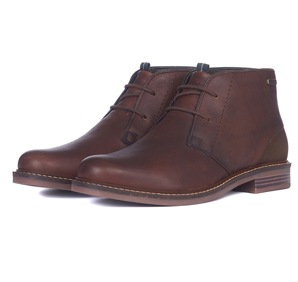 Barbour Redhead Chukka Boot: Teak