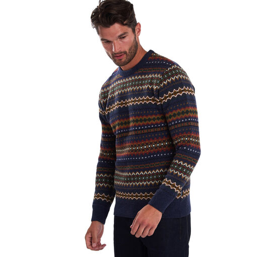 Barbour Fairisle Crew Sweater for Him