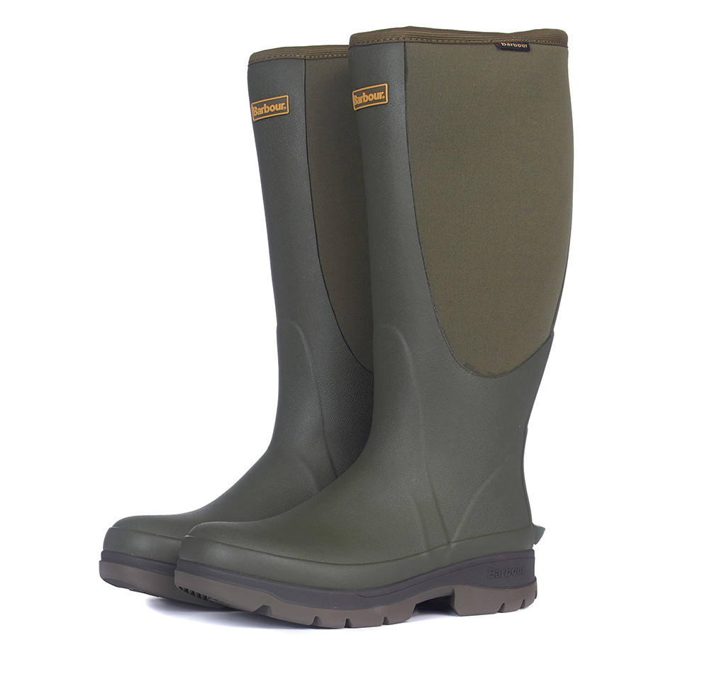 barbour mens cyclone wellingtons