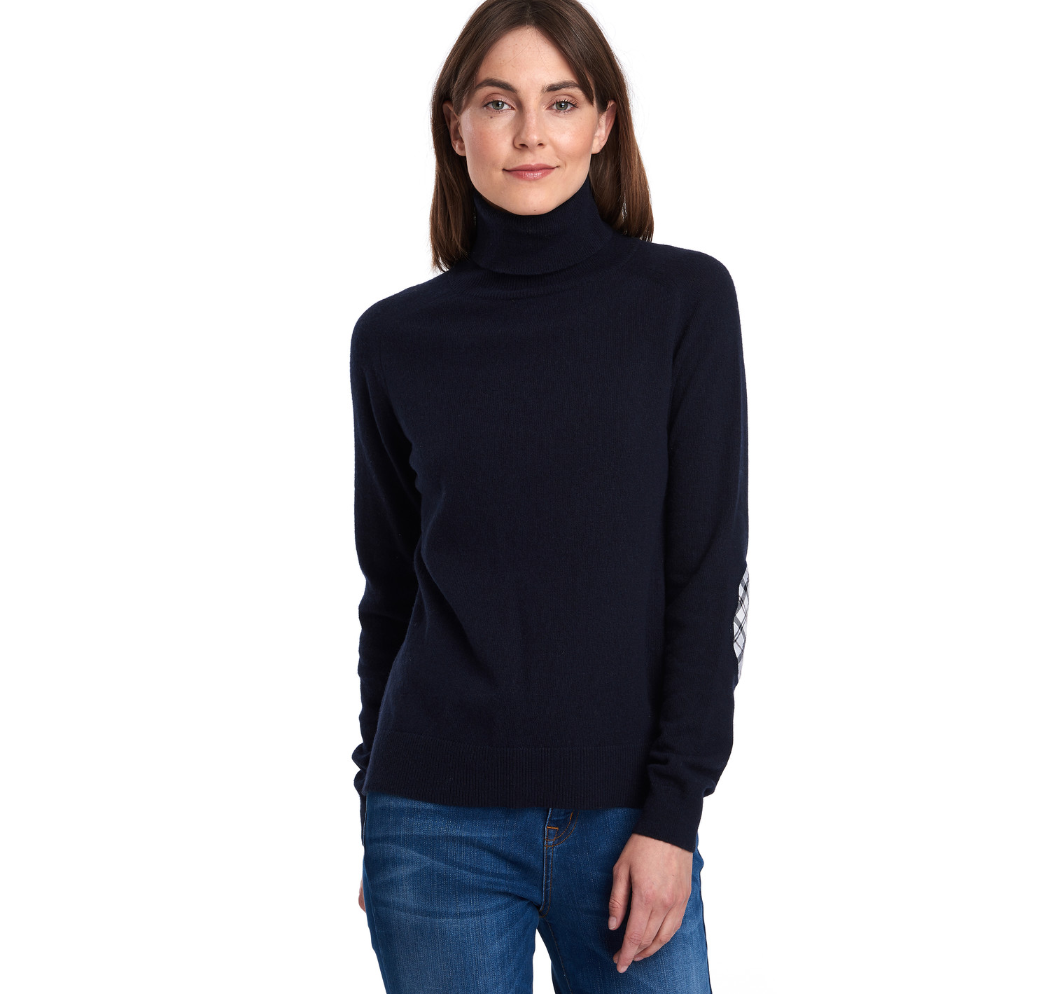 barbour pendle roll neck sweater