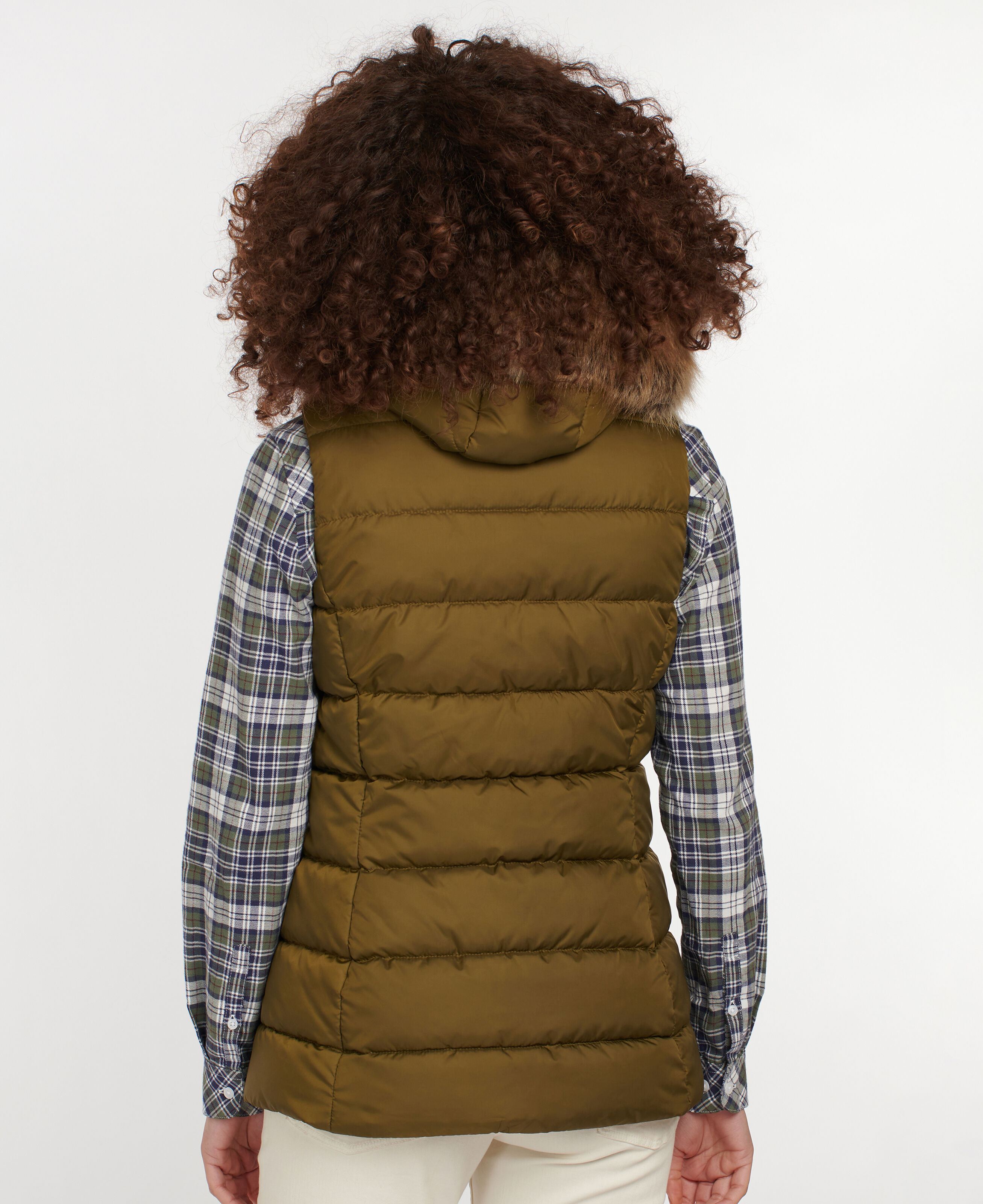 barbour padded gilet