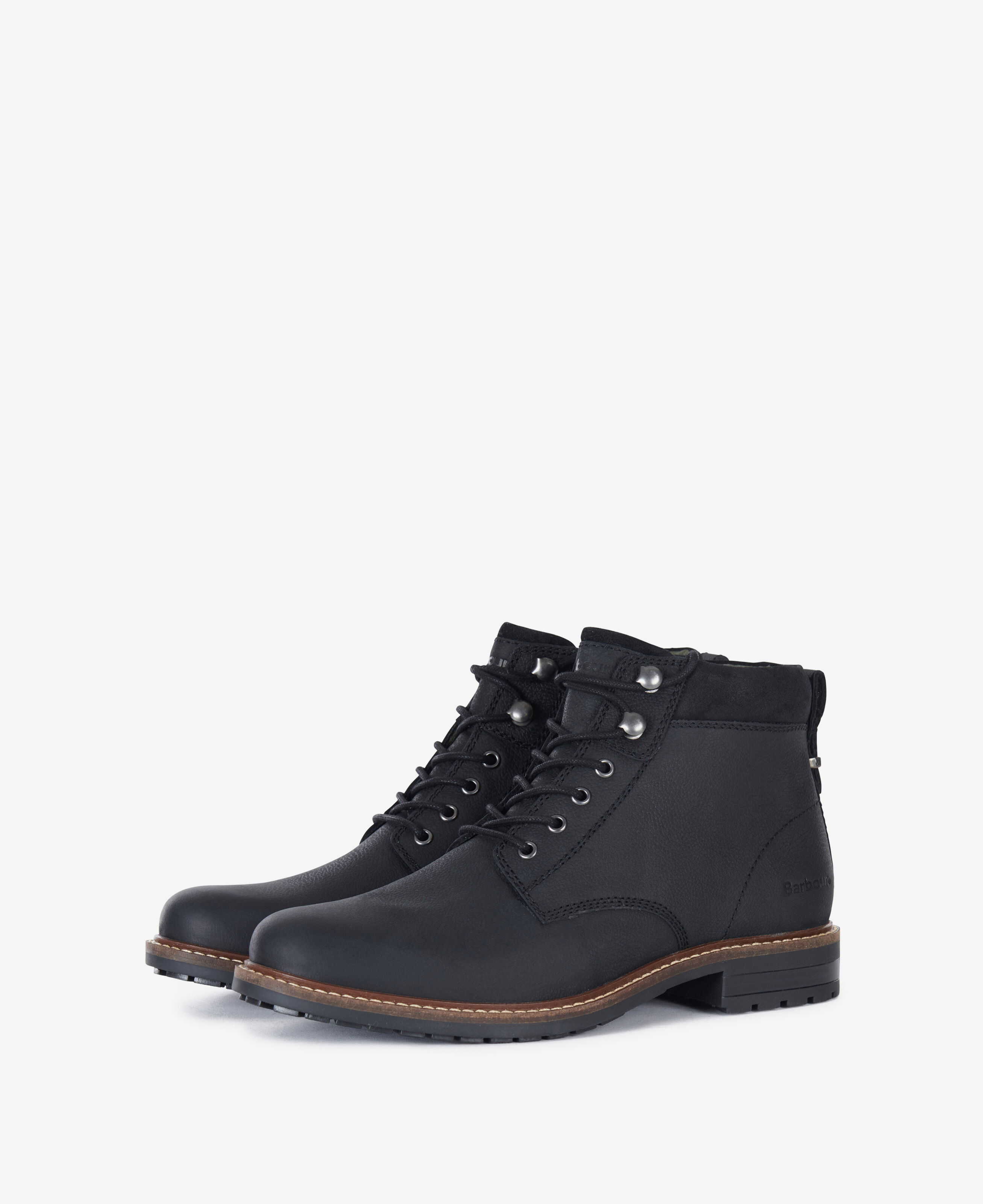 Barbour sales black boots