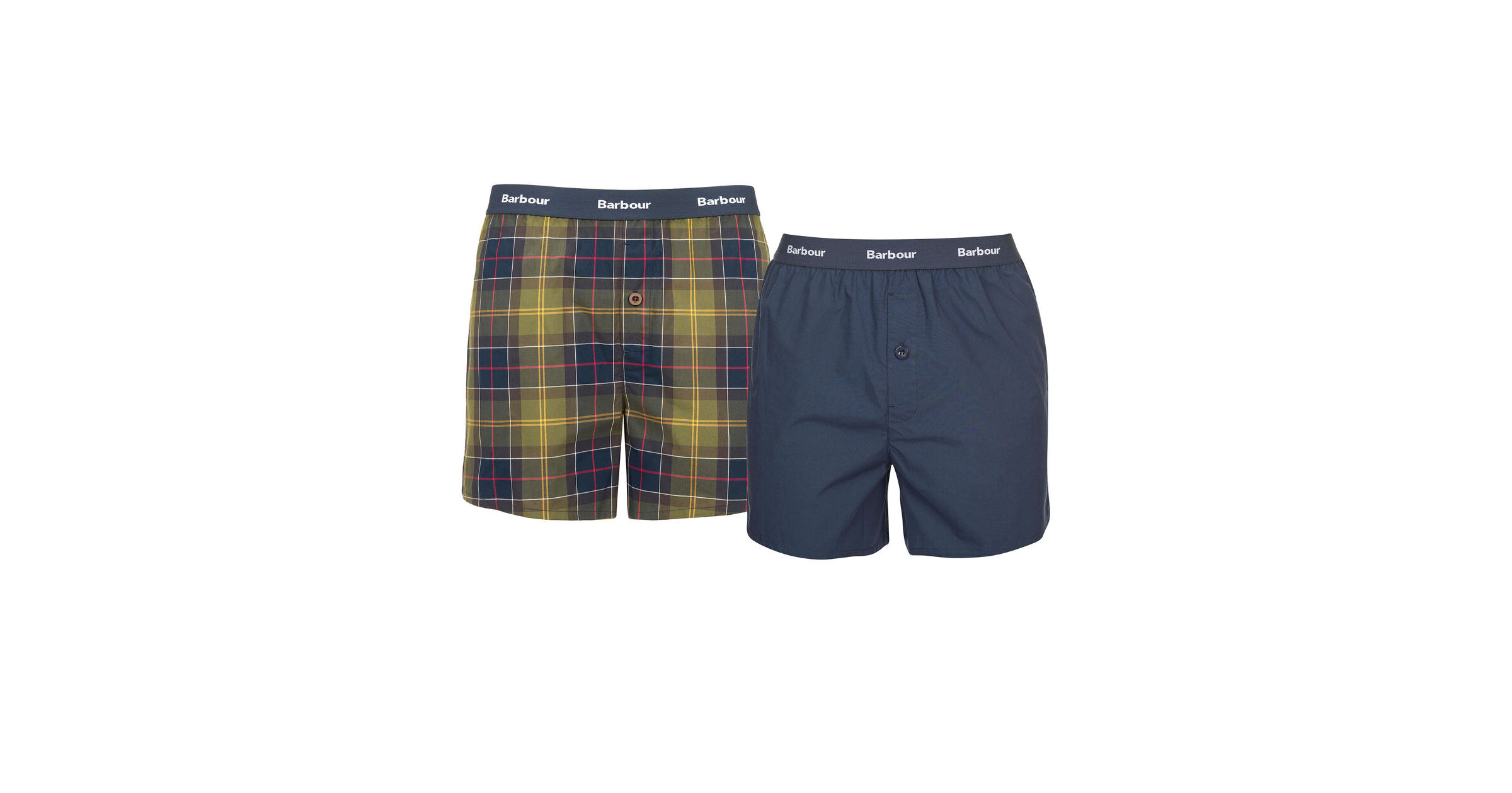 barbour tartan shorts