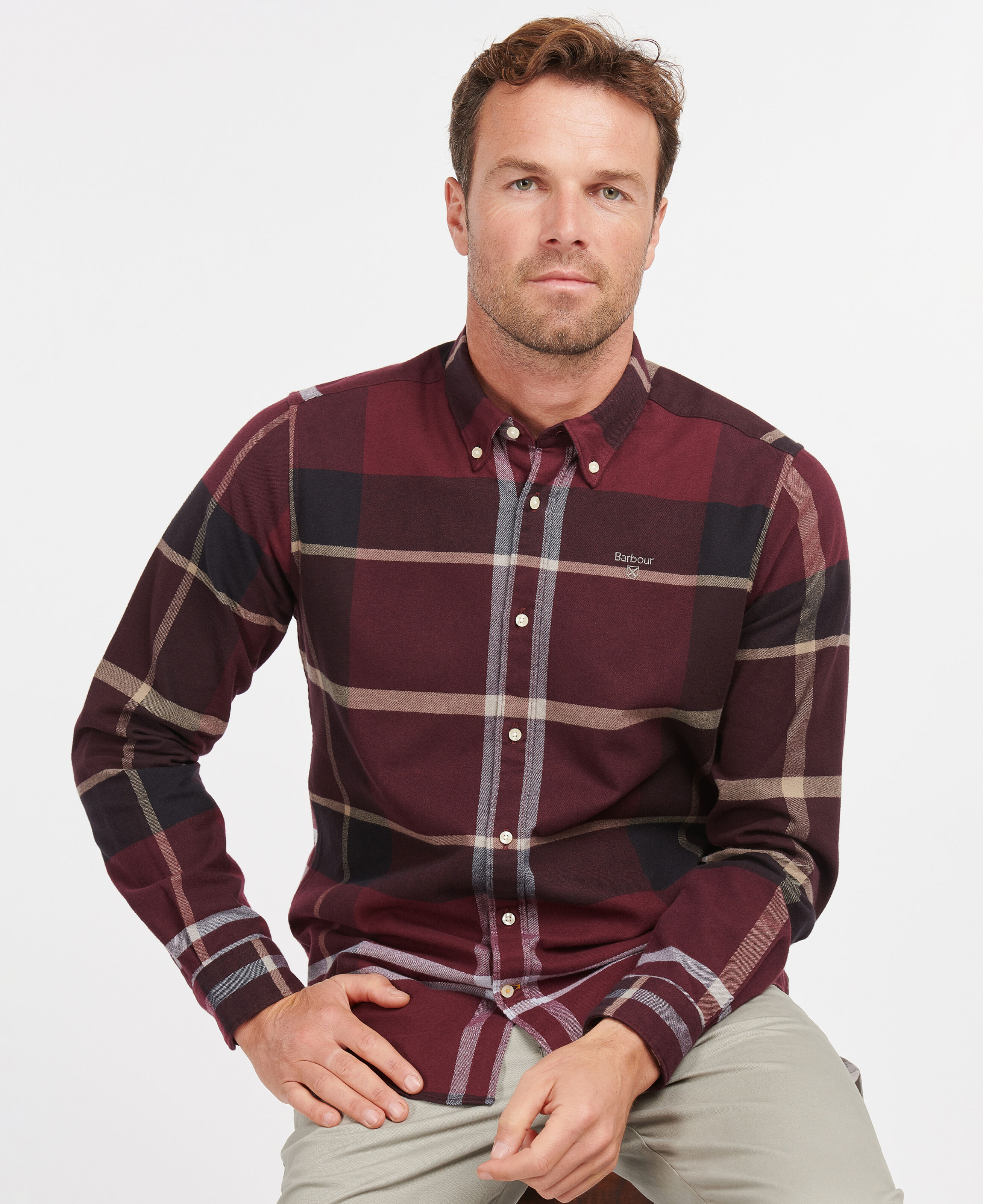 barbour iceloch tailored shirt