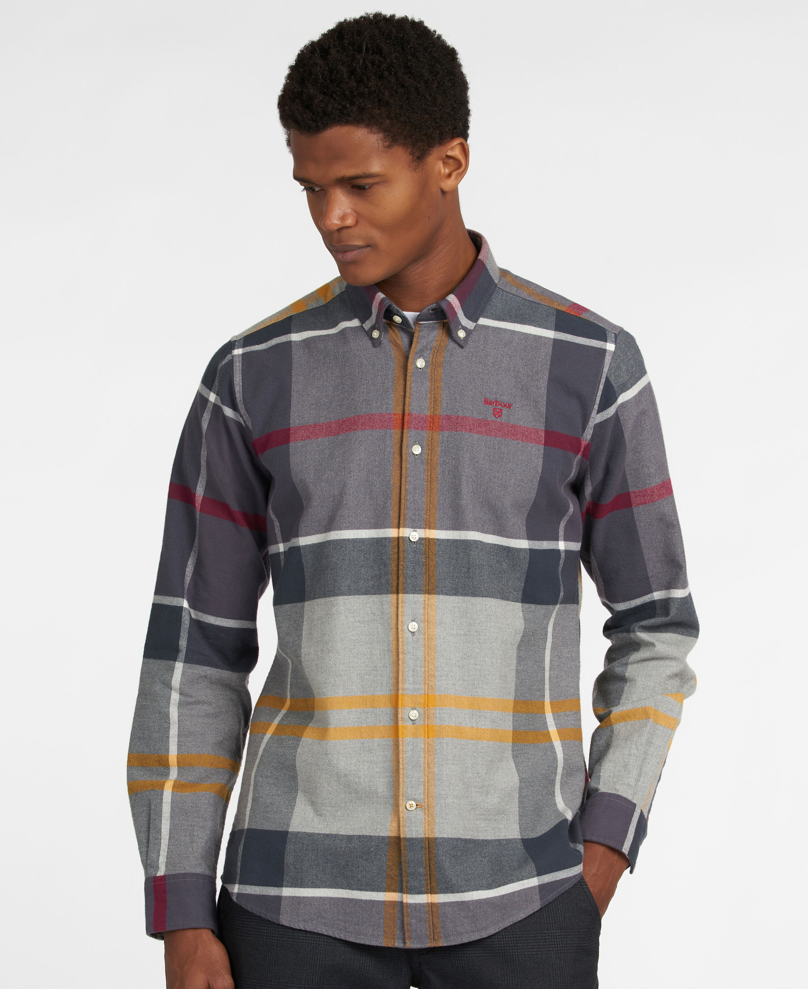 Barbour deals tartan shirt