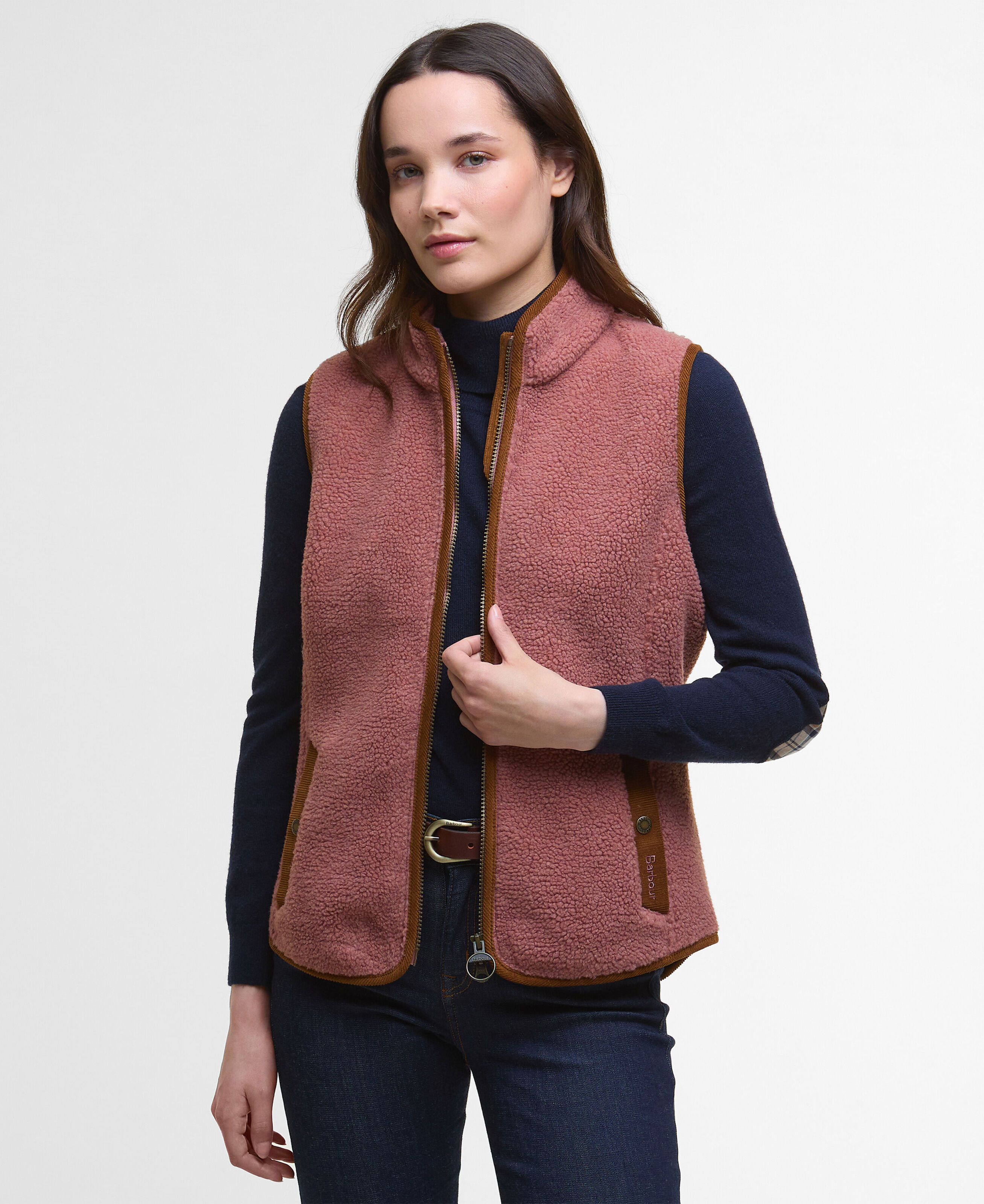 Barbour Burford Fleece: Arabesque