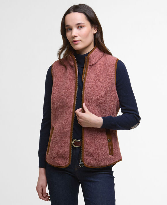 Barbour Burford Fleece: Arabesque