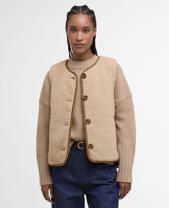 Barbour Luciana Gilet: Natural