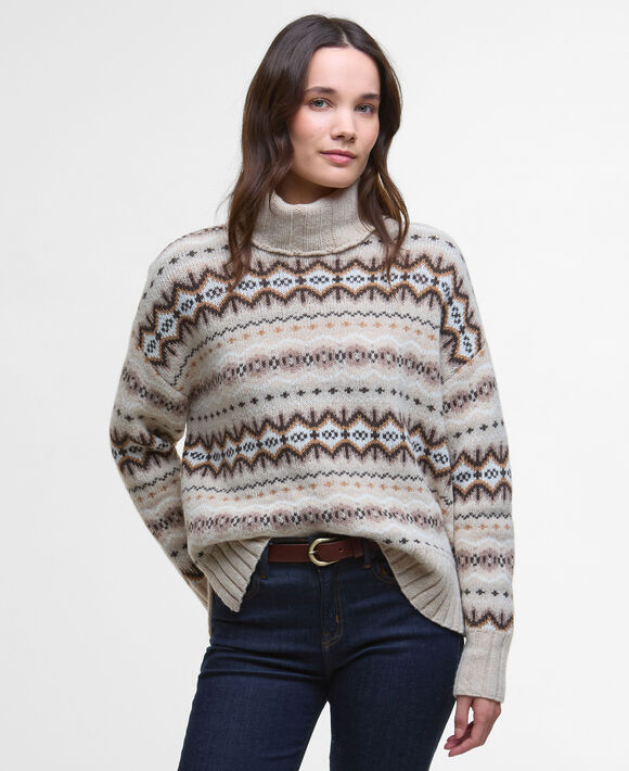 Barbour Helen Knit: Birch