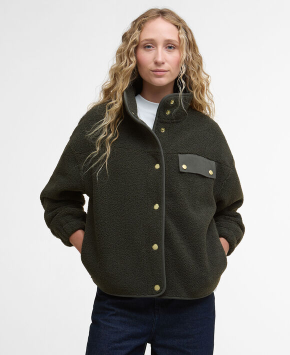 Barbour Mabel Fleece: Olive