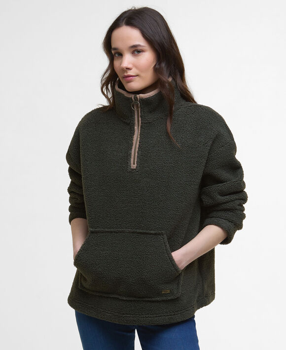 Barbour Bamburgh Fleece: Olive