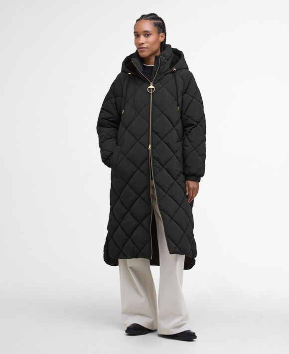 Barbour Kirkton Puffer: Black