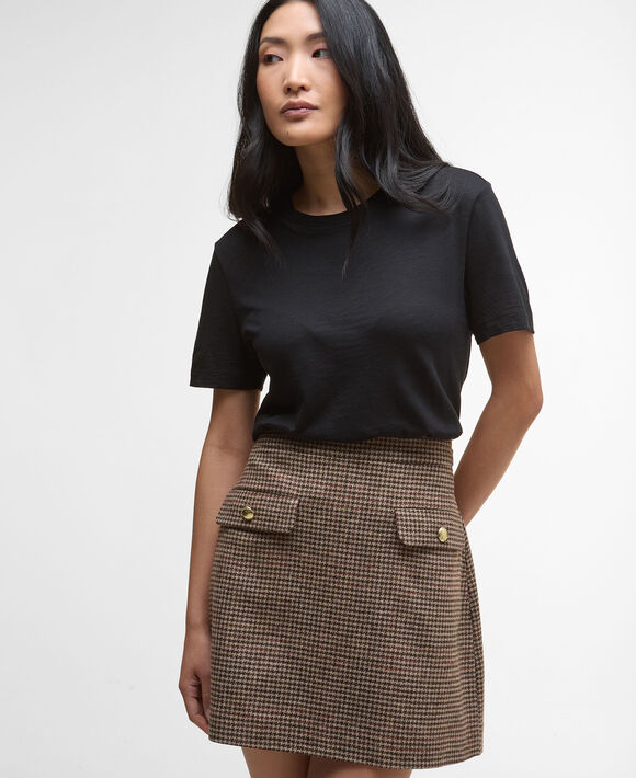 Barbour Sophia Mini Skirt: Multi Check