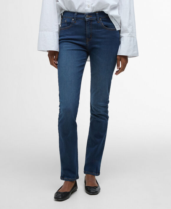 Barbour Essential Slim Jeans- Worn Blue