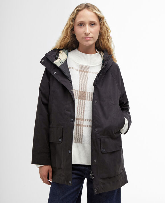 Barbour Winter Beadnell: Black