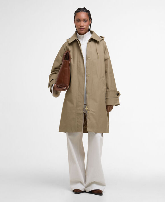 Barbour Sadie Waterproof Jacket: Military