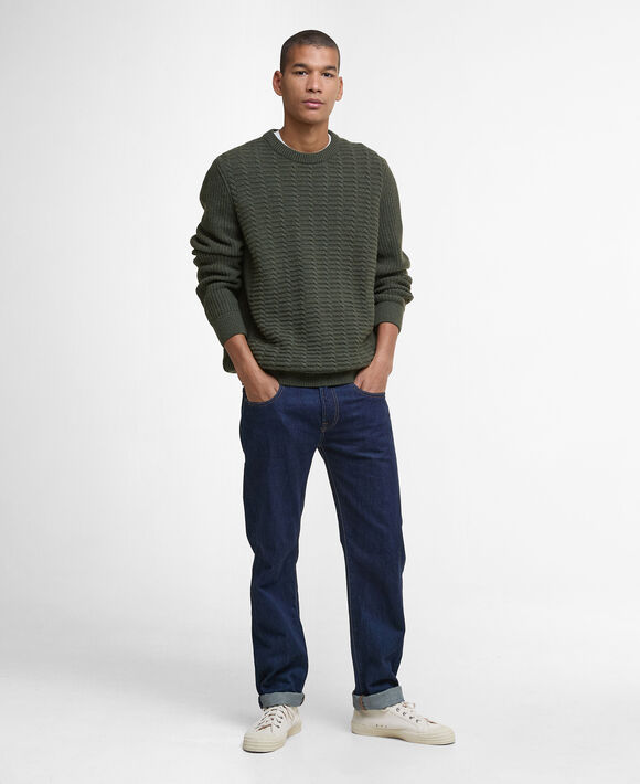 Barbour Cleveland Crew Neck Jumper: Duffle Bag