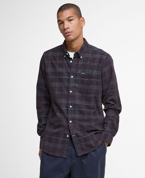 Barbour Blair Tailored Fit Shirt: Midnight Oak