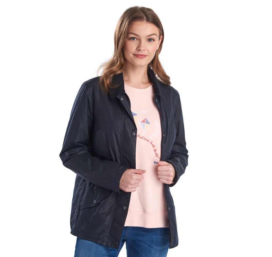 barbour royal navy jacket