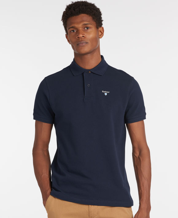 Barbour Sports Polo: New Navy