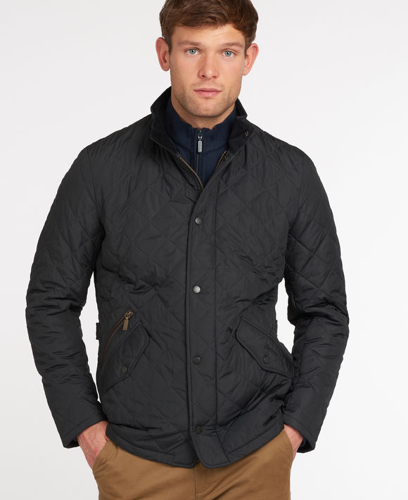 Barbour Chelsea Sportsquilt Jacket-Navy