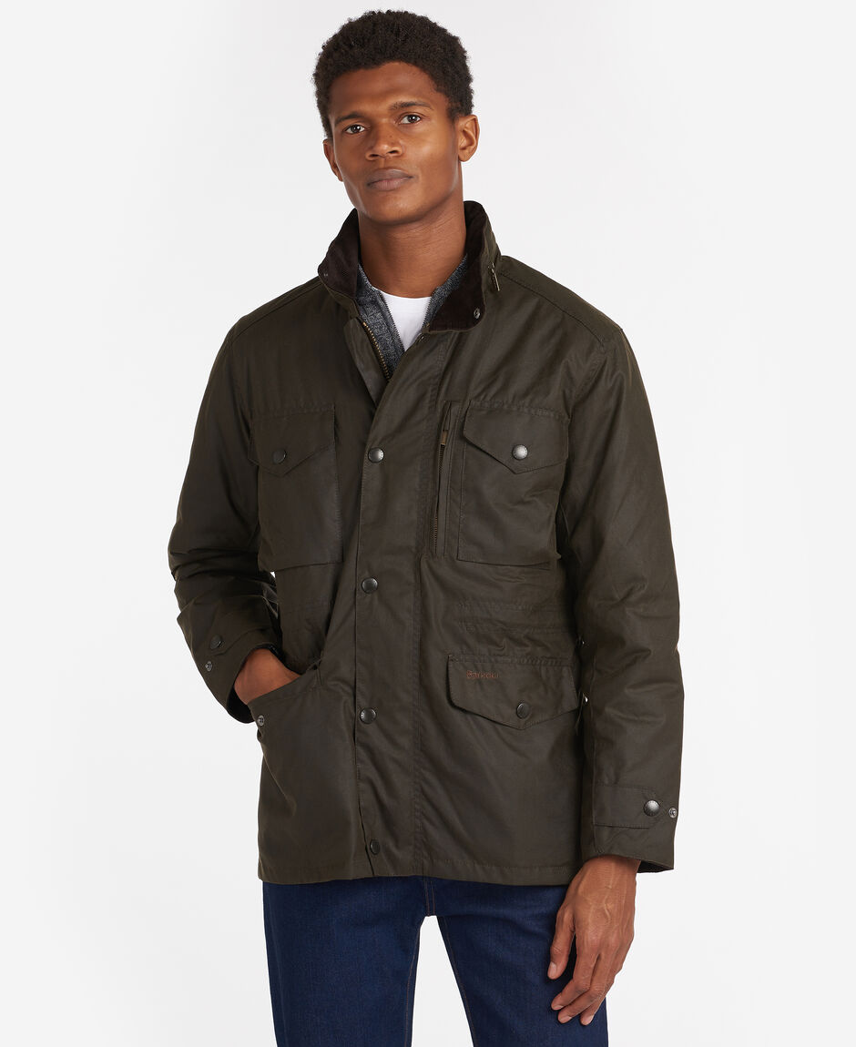 Barbour lifestyle sapper store jacket olive