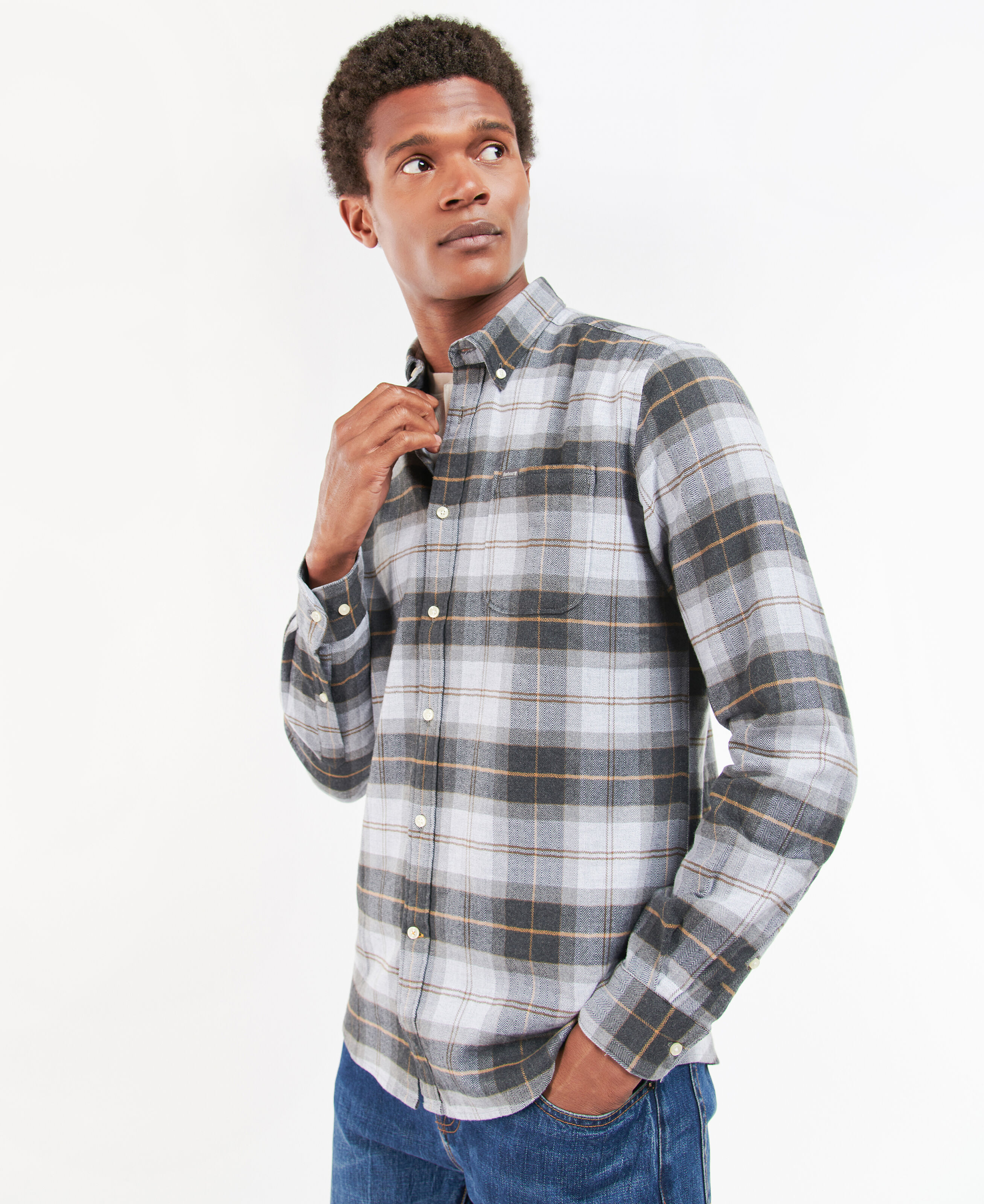 Barbour clearance flannel shirt