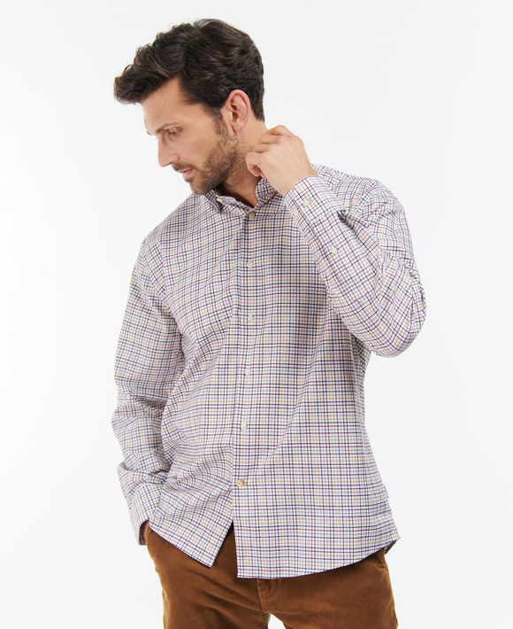 Barbour Shadwell Country Active Shirt: Sandstone