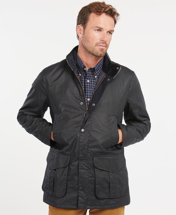 Barbour Hereford Jacket: Navy