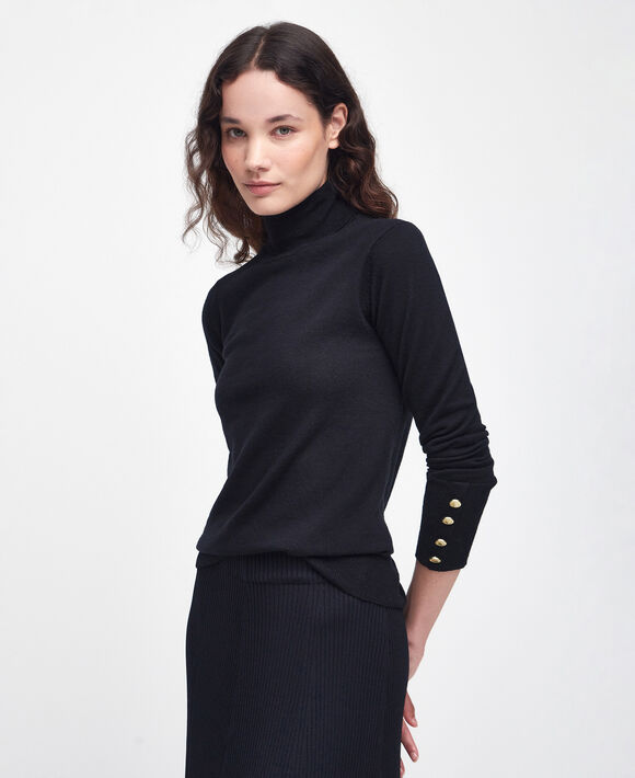 Barbour Norwood Knit: Black