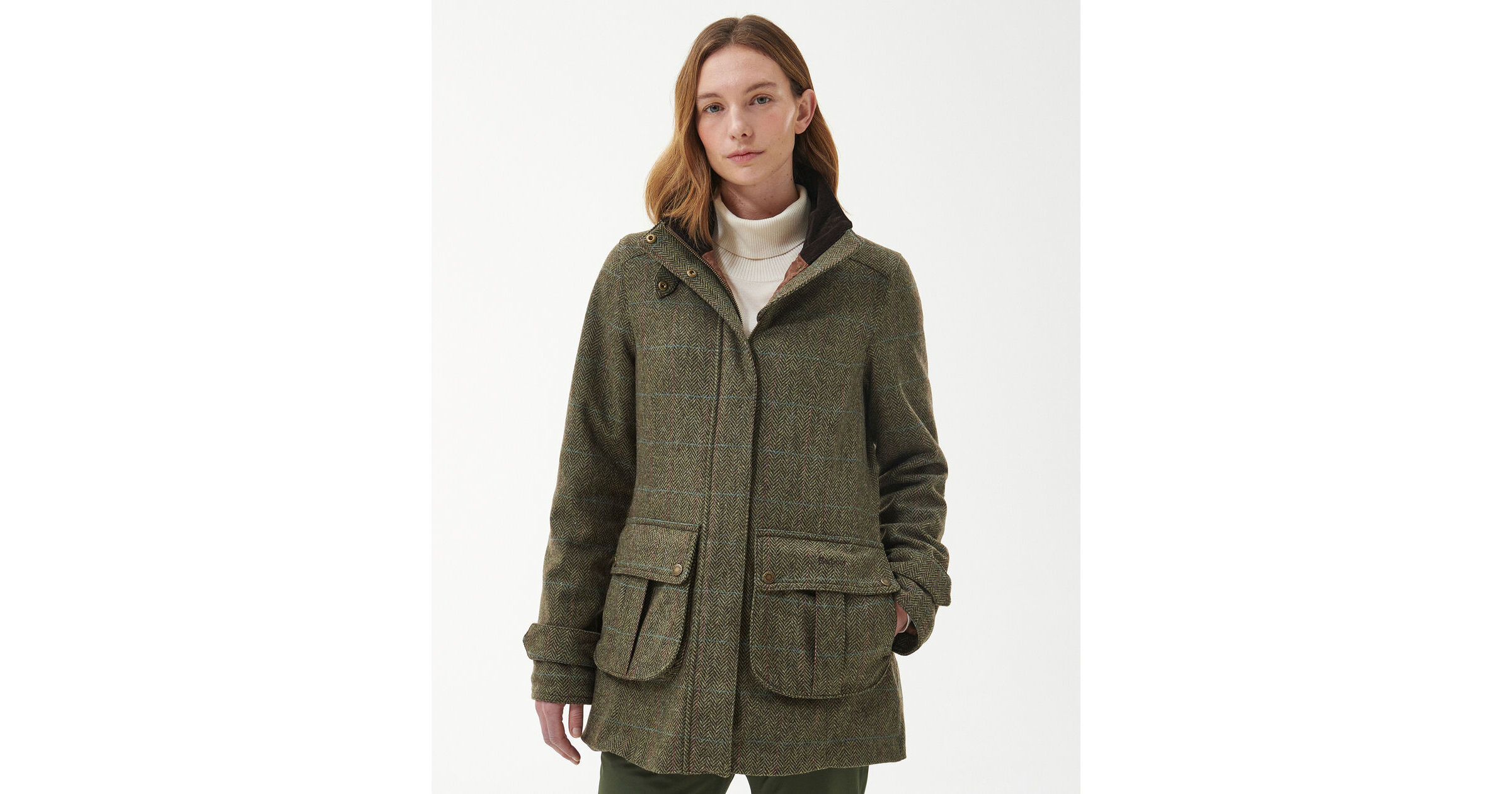 Barbour Fairfield Wool Gardenia