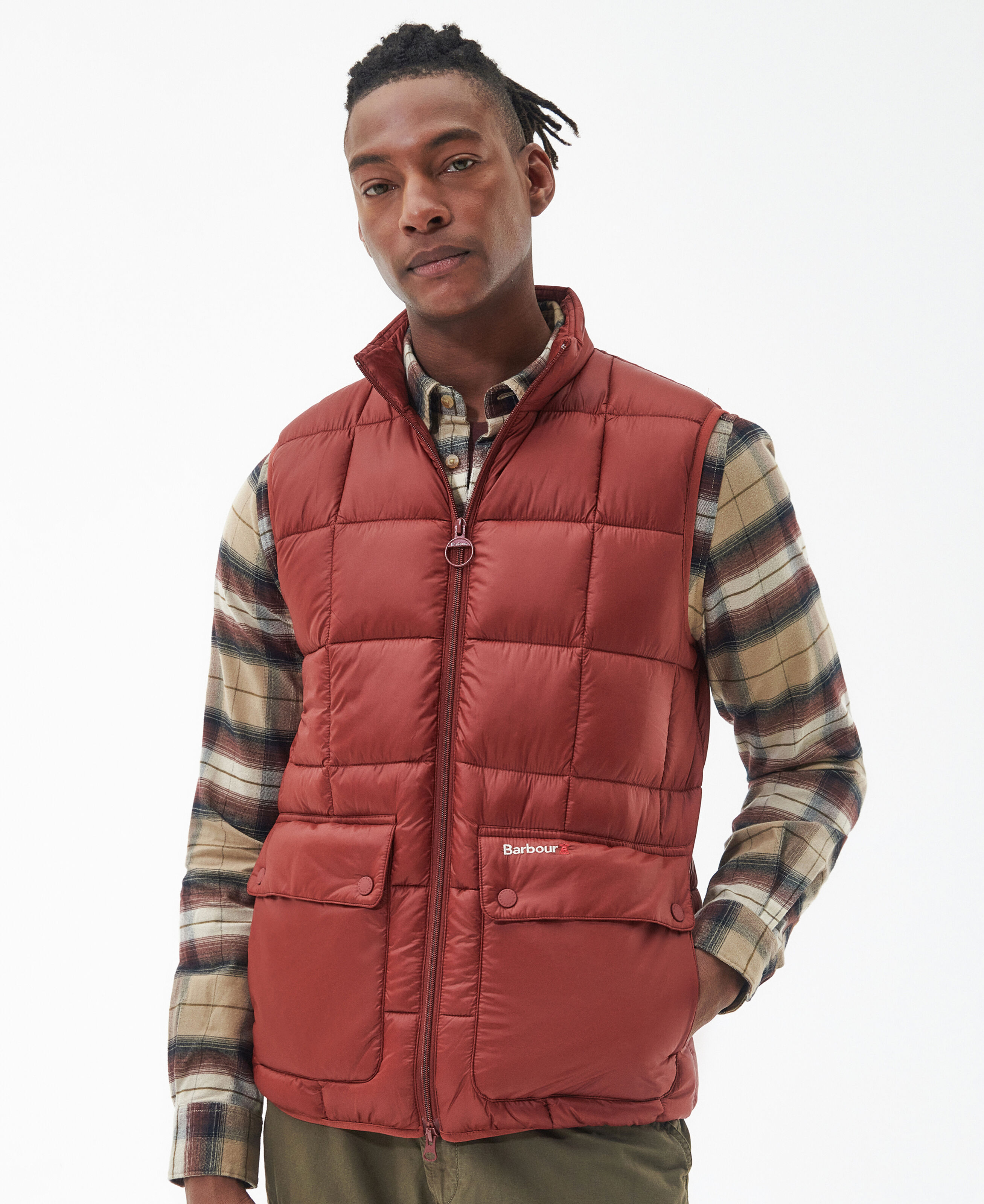 Barbour on sale hooded gilet