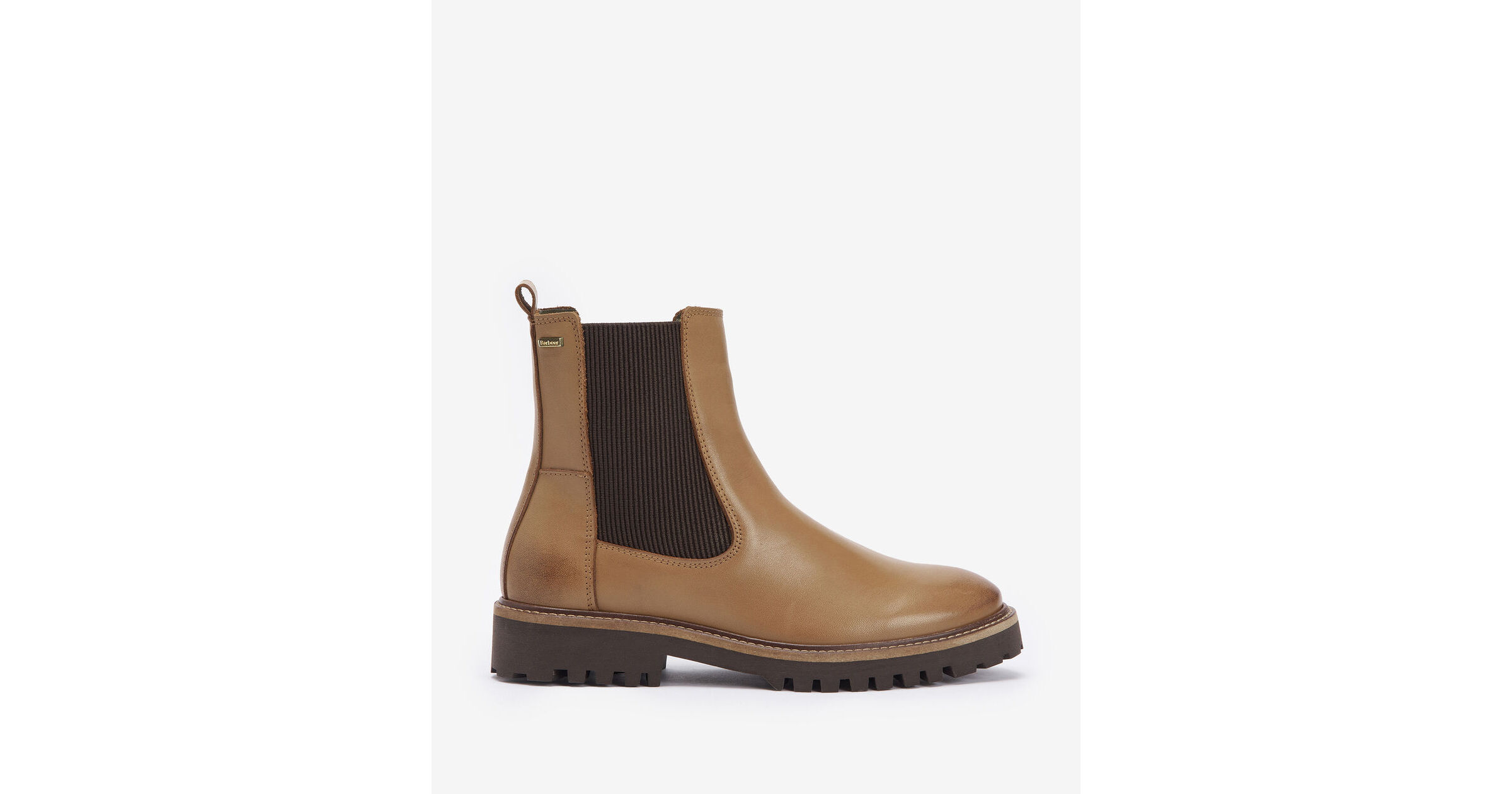 Barbour Harmby Chelsea Boots: Chestnut