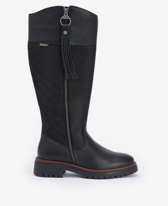 Barbour Ingrid High-Knee Boot: Black