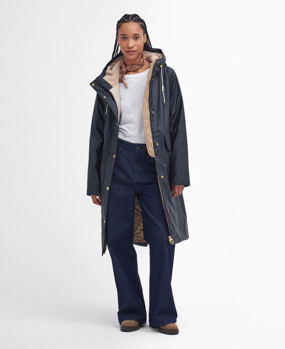 Barbour Beth Showerproof Jacket: Dark Navy