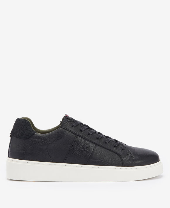 Barbour Ponting Sneakers: Black