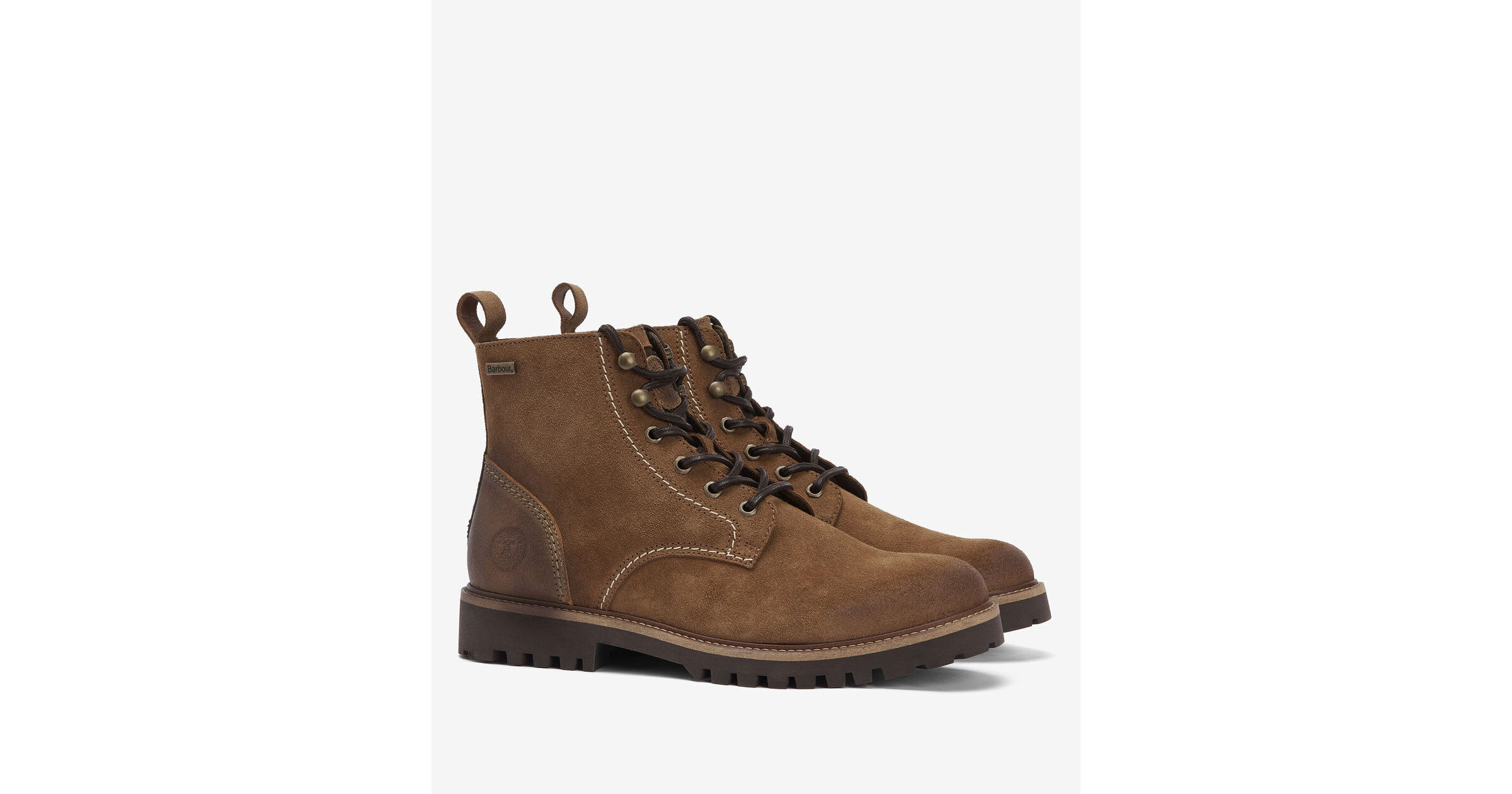 Barbour Foggy Leather Mens Derby Boot - Cognac. Size 7 US Men
N24-02 Barbour Foggy Derby Mens Casual Boots in Cognac | Fruugo UK main image 2