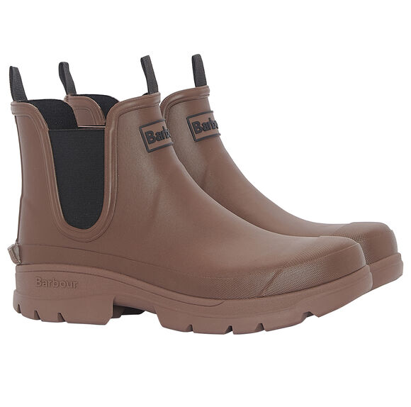 Barbour Nimbus Wellingtons: Dark Sand
