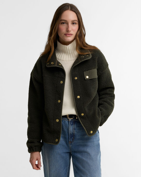 Barbour Mabel Fleece: Olive