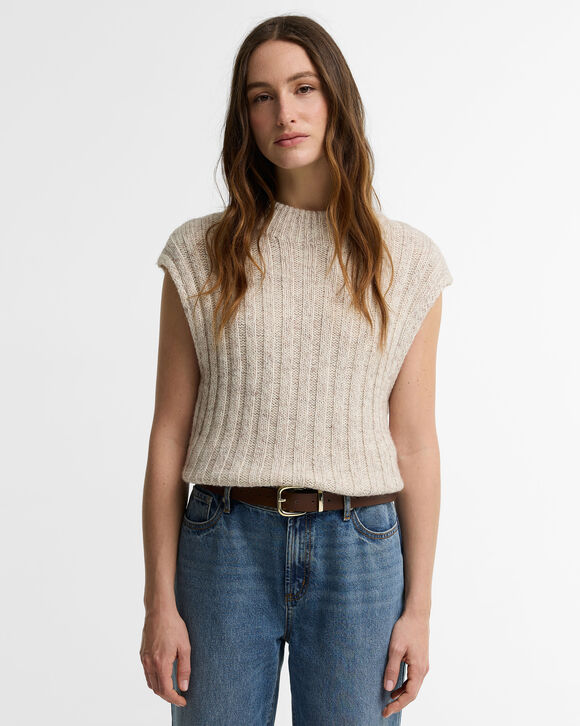 Barbour Anastasia Knit: Cloud