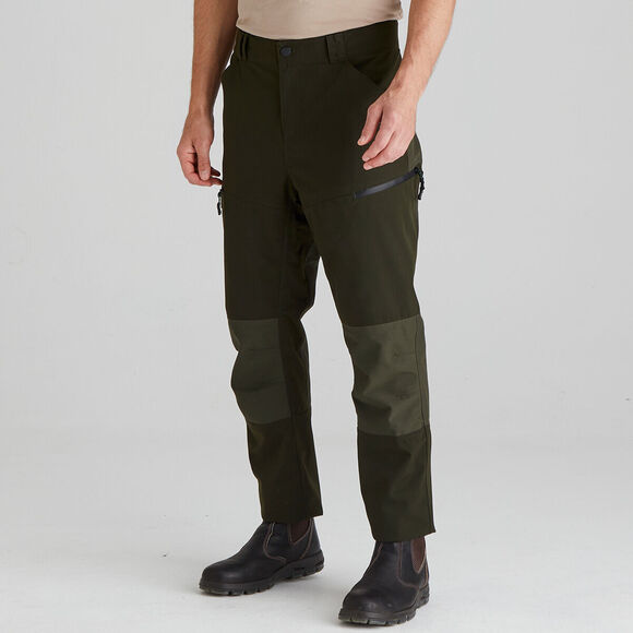 Ridgeline Mens Cambrian Trouser: Deep Forest