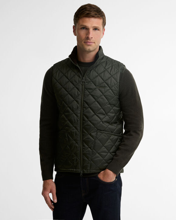 Barbour Monty Gilet: Sage