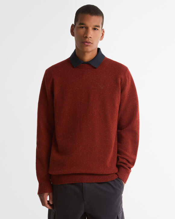 Barbour Tisbury Crew: Russet