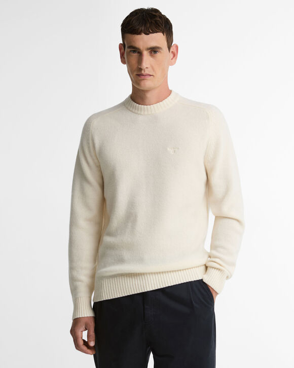 Barbour Newtown Crew: Antique White