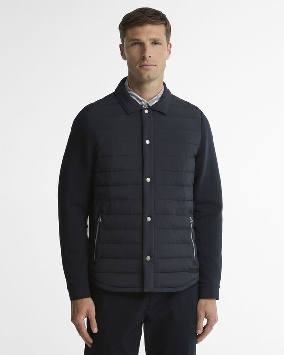 Barbour Knowle Snap Through Quilt: Navy