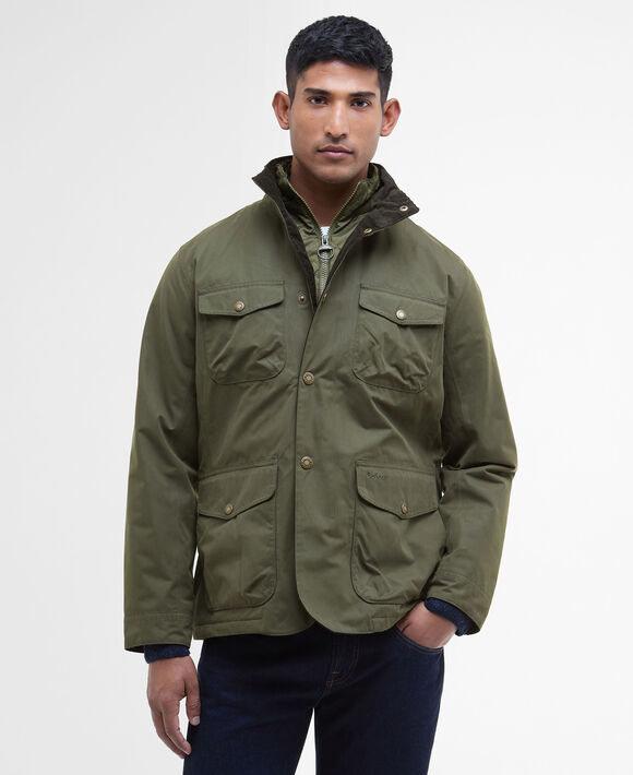 Barbour Ogston Jacket: Olive